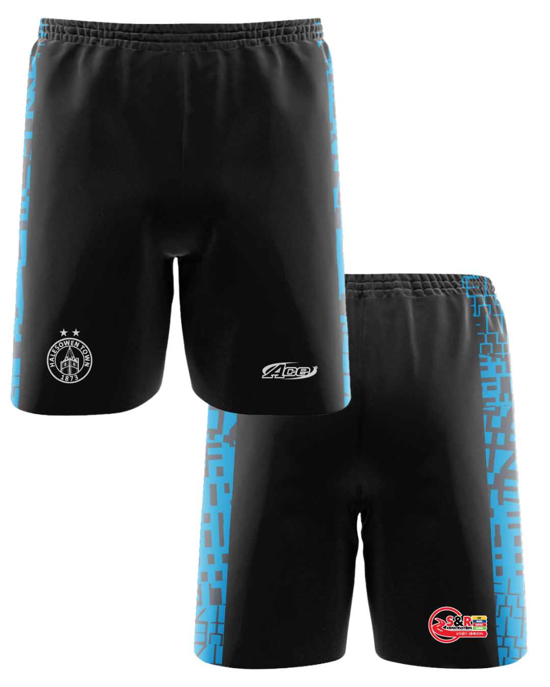 Yeltz Away Shorts for the 25/26 .Sizes XSY to 6XL. Pre-Order online, stock available from Club Shop from 19th July 2025.